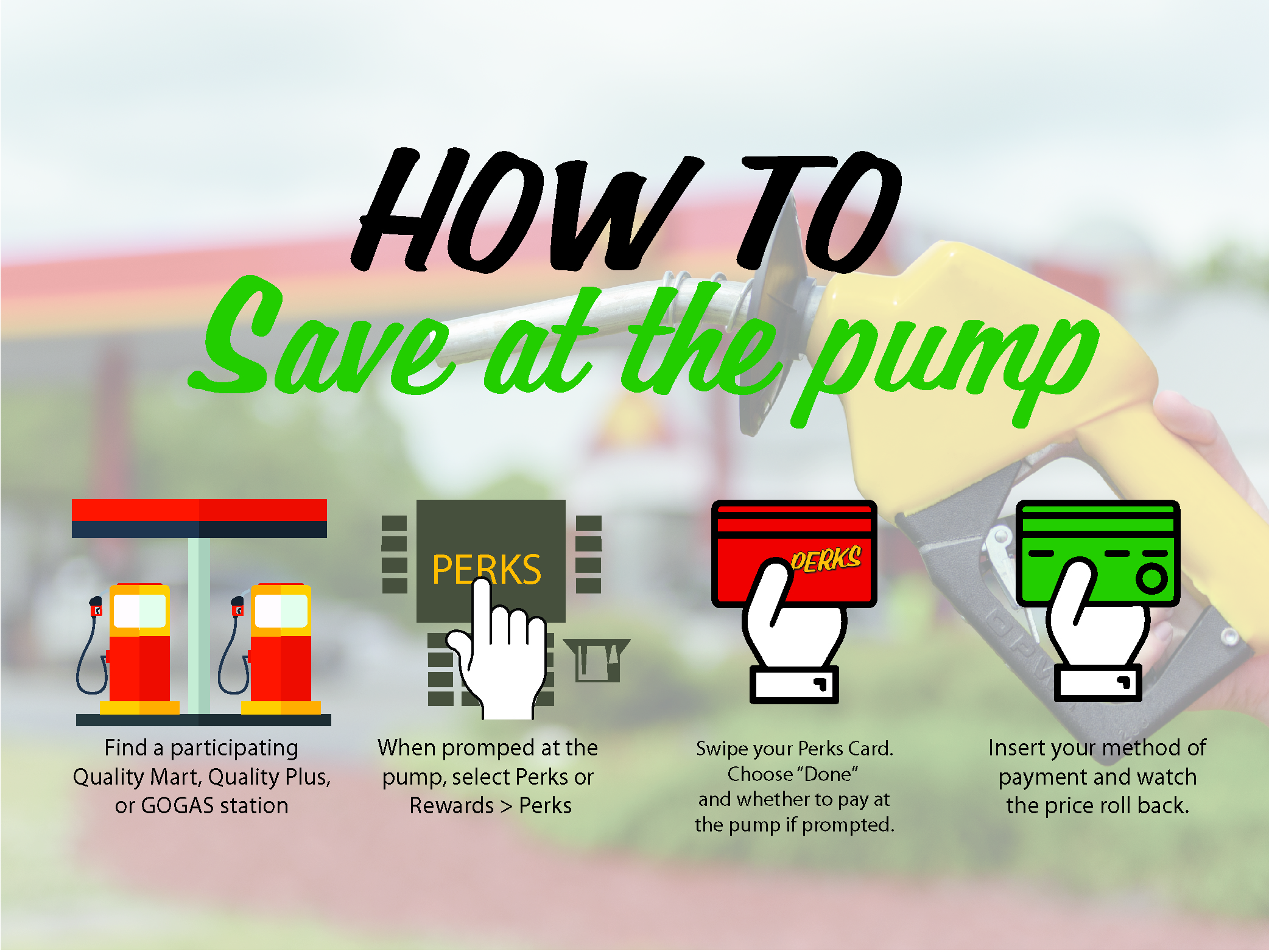 Perks Fuel Graphics_How to Use QUALITY MART